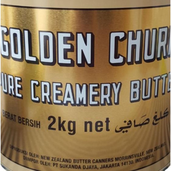 

Golden Churn Butter 2Kg - Pure Creamery Butter