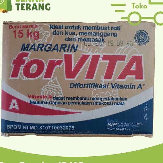 

Mentega Forvita 15Kg Margarin / Margarine 15 Kg Kurir Toko