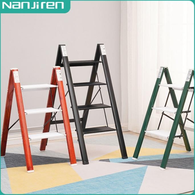 DISKON Nanjiren Tangga Rumah Tangga Lipat Tangga Dapur Kecil Lipat Step Stool