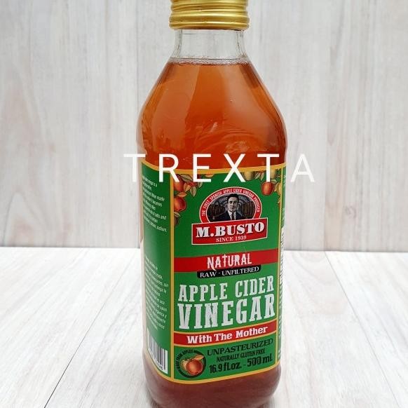 

Cider Vinegar Raw Unfiltered M.Busto 500 Ml
