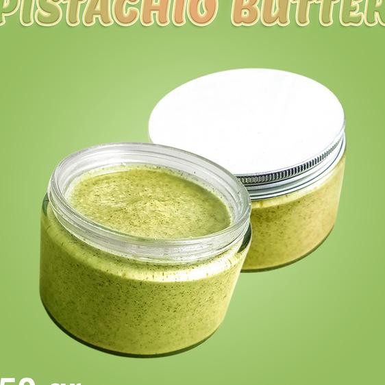 

Pistachio Butter (Selai Kacang Pistachio Kemasan Toples Kaca) 250Gr