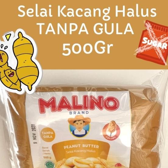 

Selai Kacang Halus Peanut Butter Creamy Tanpa Gula 500Gr- Malino Brand