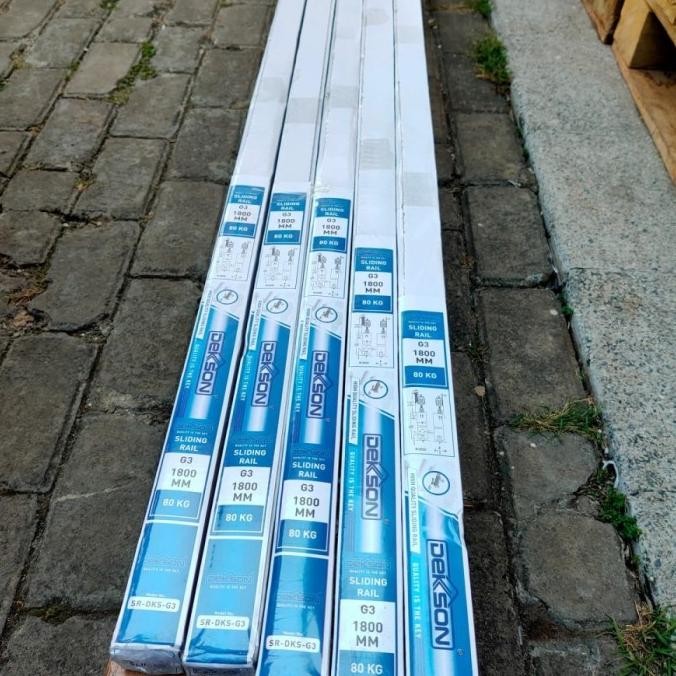 Rel Pintu Geser Sliding Galvanis Dekkson Tipe G3 (1,8 Meter)