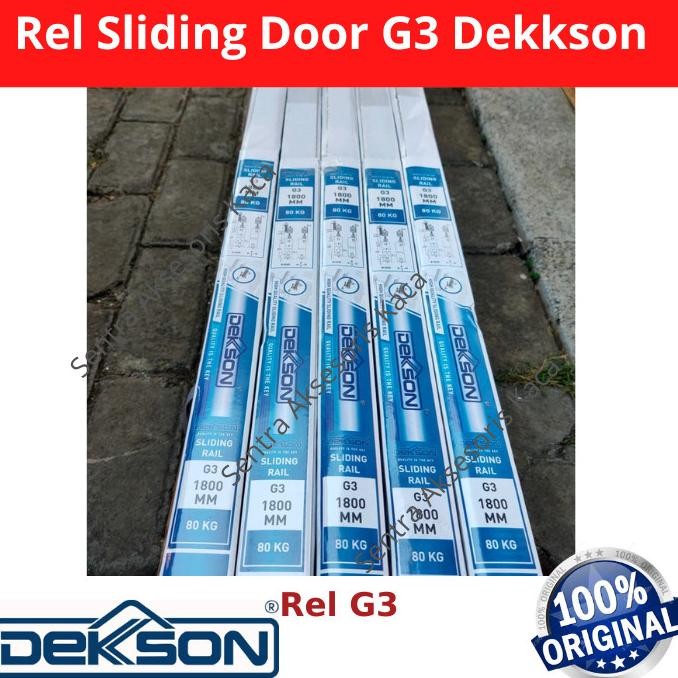 Rel Sliding Door Dekkson G3 - Rel Pintu Geser Dekkson
