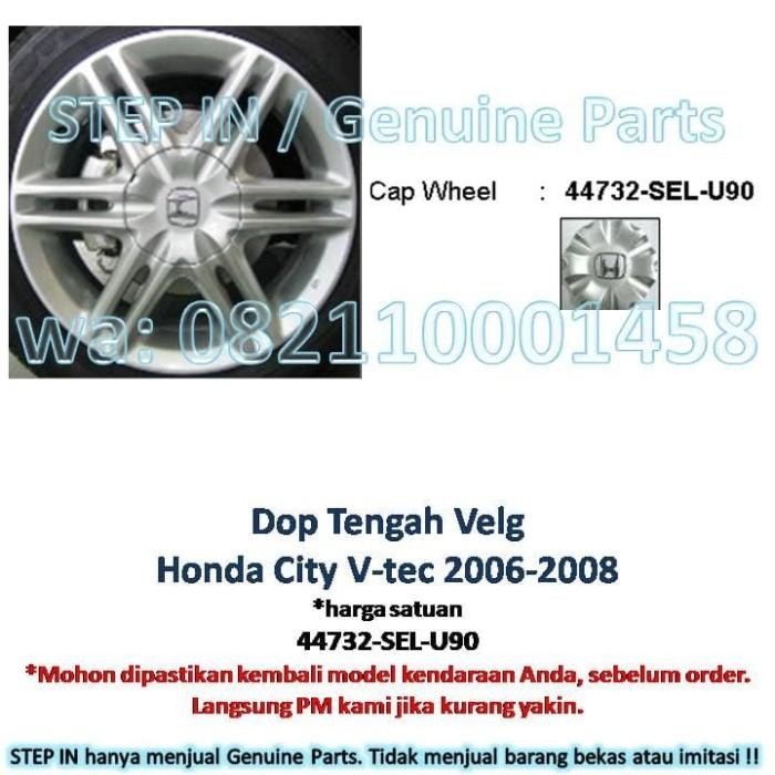 DOP tutup Tengah VELG Roda Honda CITY VTEC 2006-2008 Cap Wheel centre Import