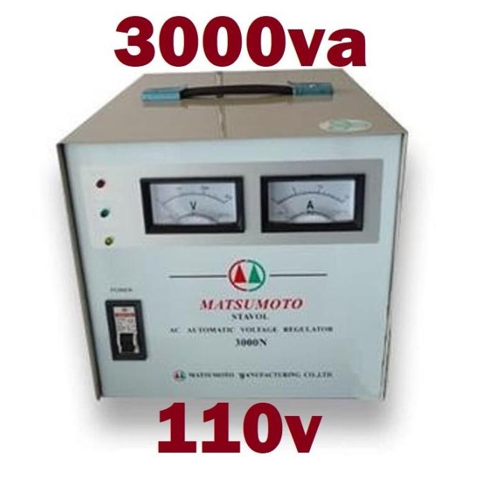 Avr Transformer Step down Step up + Stabilizer Matsumoto 3000