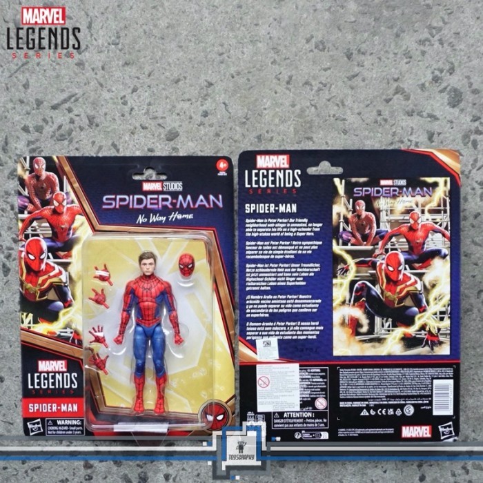 Marvel Legends Spider Man Tom Holland Spiderman No Way Home