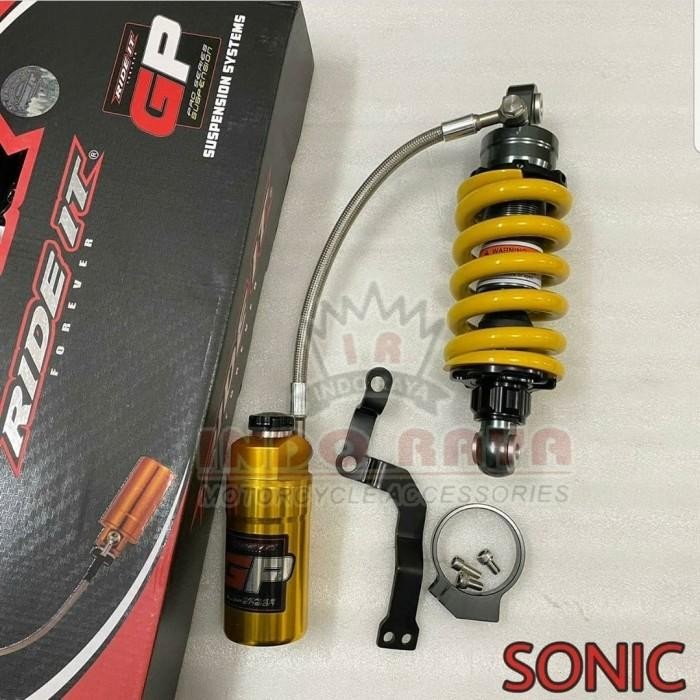 shock tabung pisah SONIC supra gtr 150 ride it click rebound fungsi Import