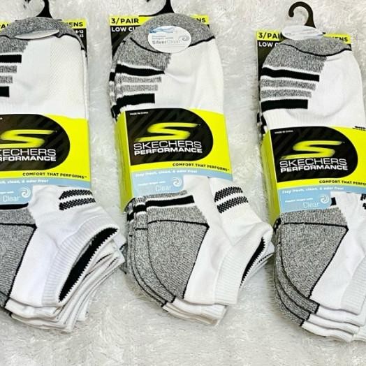 70% Skechers Men Pria Cowok So Low Cut Kaos Kaki