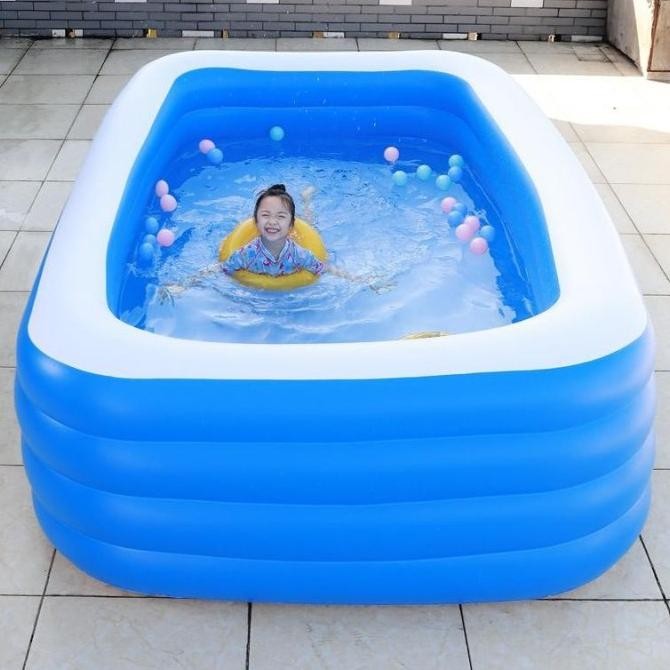 New Kolam Renang Anak Jumbo 3 Meter/Kolam Renang Mainan/Kolam Renang Anak Jumbo/Mainan Kolam Renang 