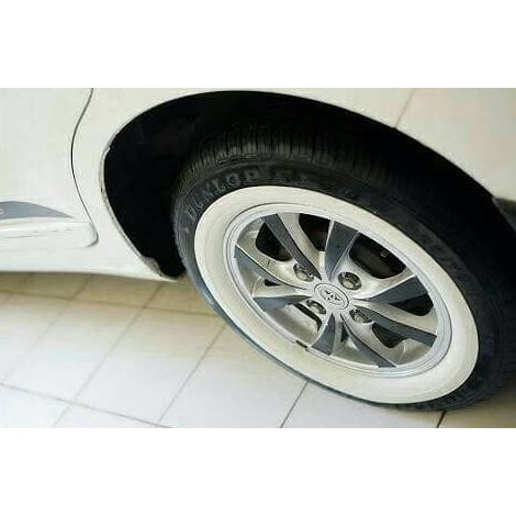 (Bekas) Whitewall Atlas Lis Ban Mobil / White Wall Wheels R12, R13