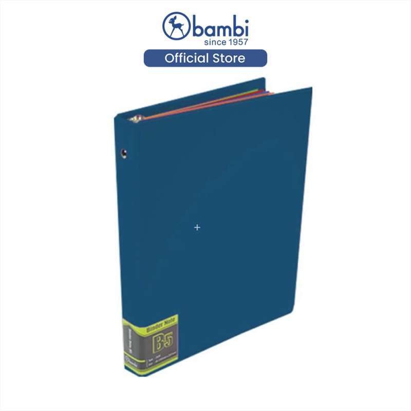 

Gramedia Cirebon - BAMBI BINDER NOTE B5 2526 38 DARK BLUE