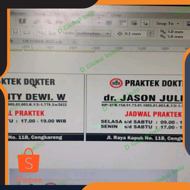 

Grosir Papan Nama Akrilik Elegan