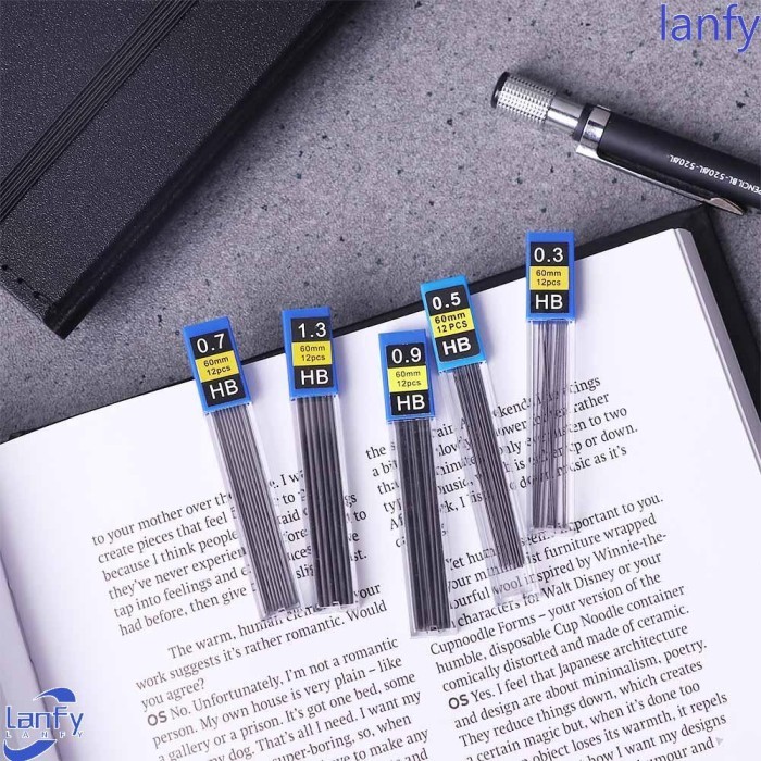 

Vee Lanfy 5Pcs Refill Pensil Perlengkapan Sekolah Alat Tulis Menggambar