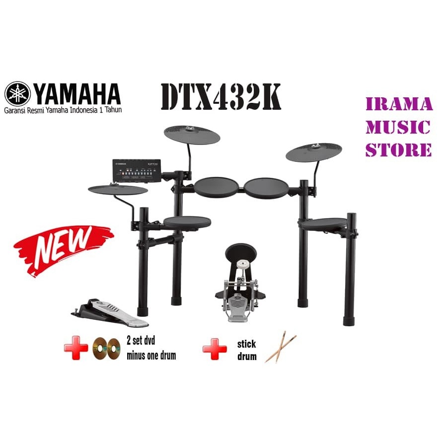 Drum Elektrik Yamaha DTX432 / DTX432K / DTX 432 / 432K
