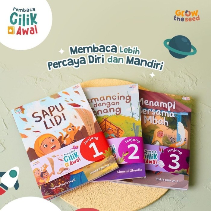 

Bana Buku Membaca Berjenjang Seri Pembaca Cilik Awal Growtheseed Buku Anak