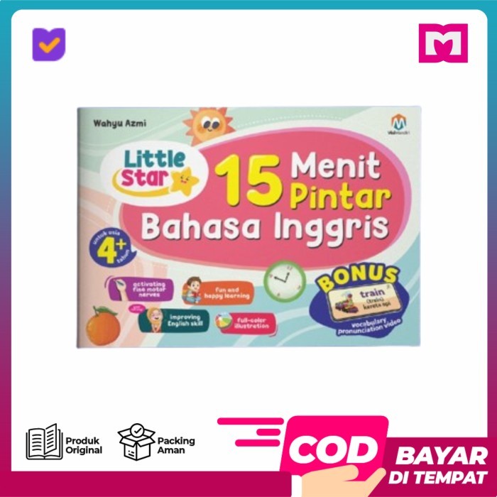

Bana Buku Aktivitas Anak Little Star 15 Menit Pintar Bahasa Inggris