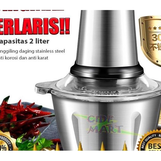 Chopper Blender Daging Ggiling Meat Blender Elektrik