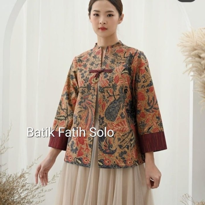 Alib Blus Wanita Batik Premium Batik Solo