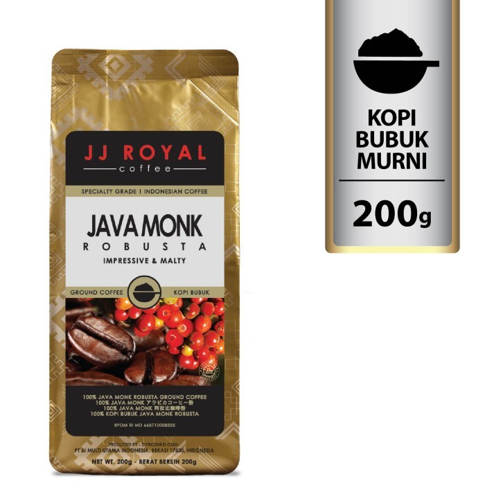 

Special Price Buy 2 Jj Royal Coffee Java Monk Robusta 200Gr