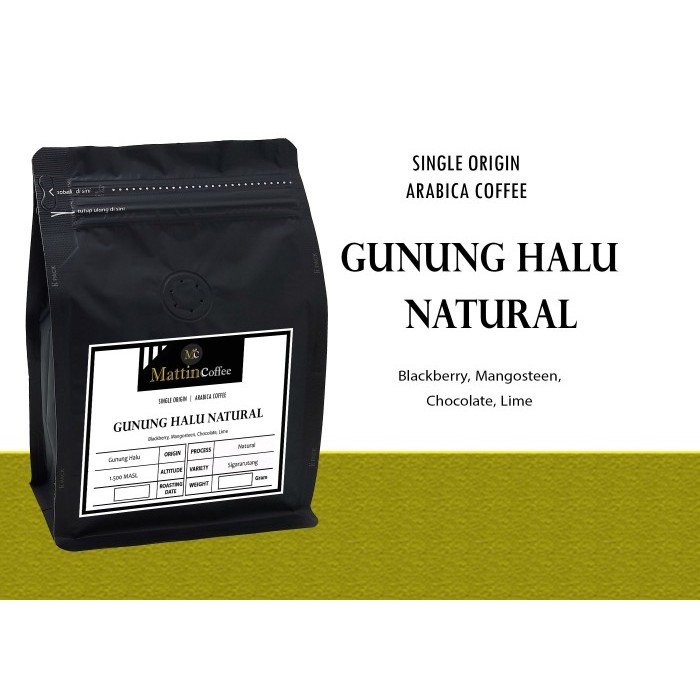 

Arabika Kopi Gunung Halu Natural 250 Gr Roasted Biji/Bubuk