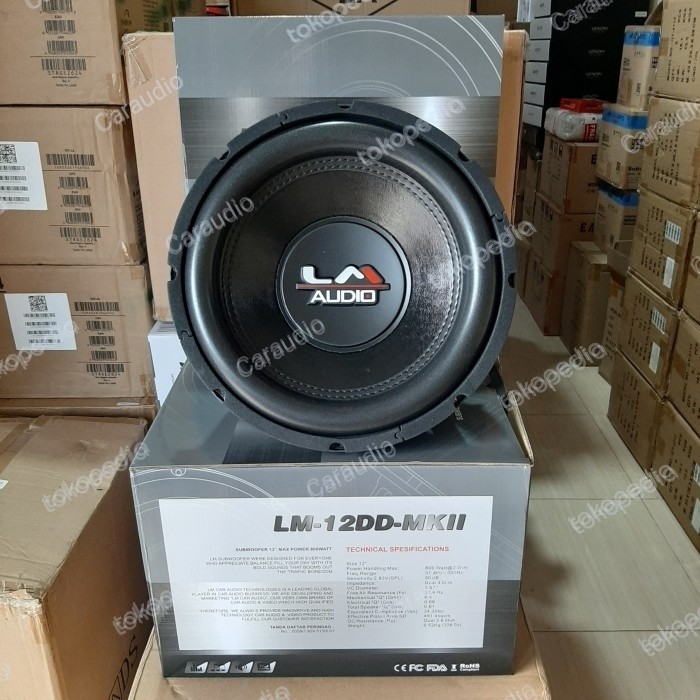 Terbagus Subwoofer 12" Lm 12Dd Mkii Sub Lm 12 Dd Mkii Sub Lm-12Dd-Mkii Promo