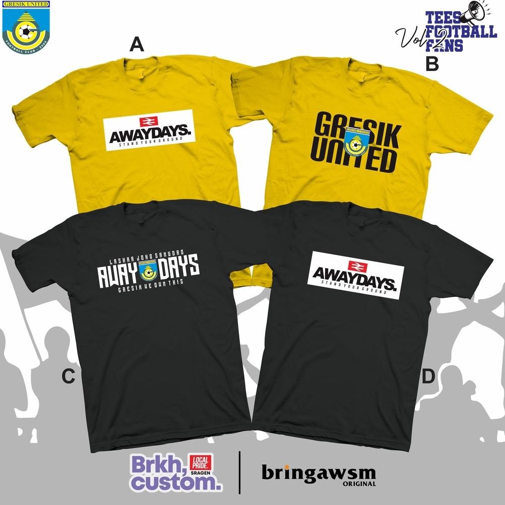 Terlaris Kaos Gresik United Ultras Gresik Kaos Awaydays