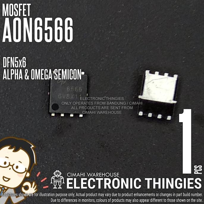 Baru AON6566 DFN5x6 ALPHA & OMEGA MOSFET AON thingie43 Murah