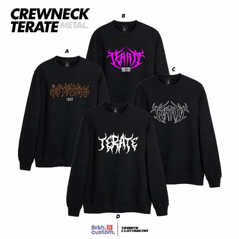 Terlaris Crewneck Terate Konsep Metal Jaket Psht Jaket Terate Jaket Sh