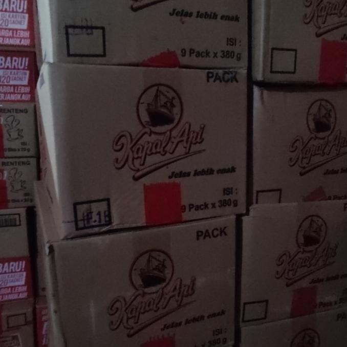 

Kopi Bubuk Kapal Api Kemasan 9X380G