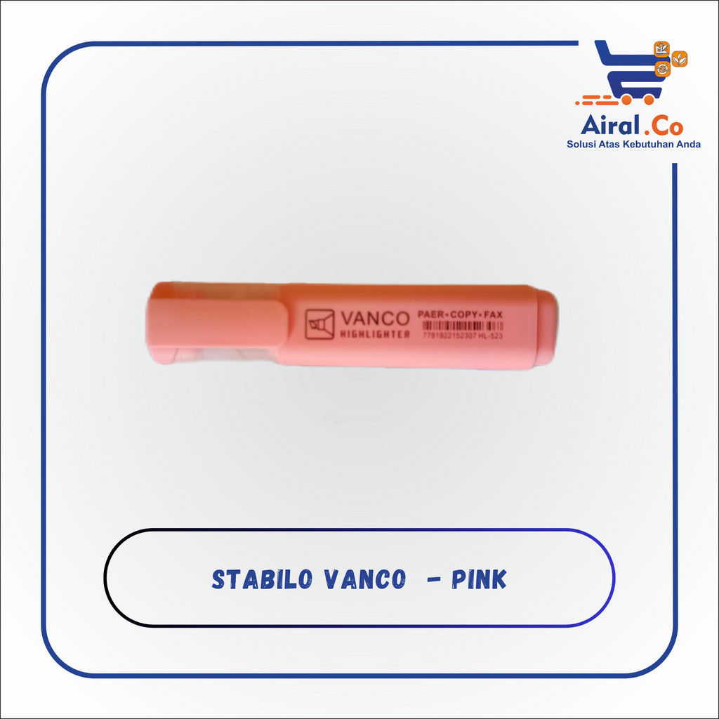 

Stabilo Vanco Ecer Pink