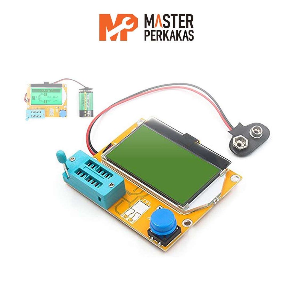 ESR Meter LCR-T4 MP / Transistor Tester LCR T4 Digital RCD LED Mosfet Dioda Triode Elco PCB MOS / PN