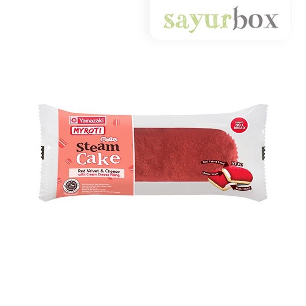 

MyRoti Steam Cake Red Velvet & Cheese 71 gram Sayurbox