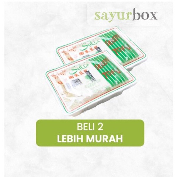 

Bundling - 2 x Kong Kee Tofu Sutra 1 pack Sayurbox