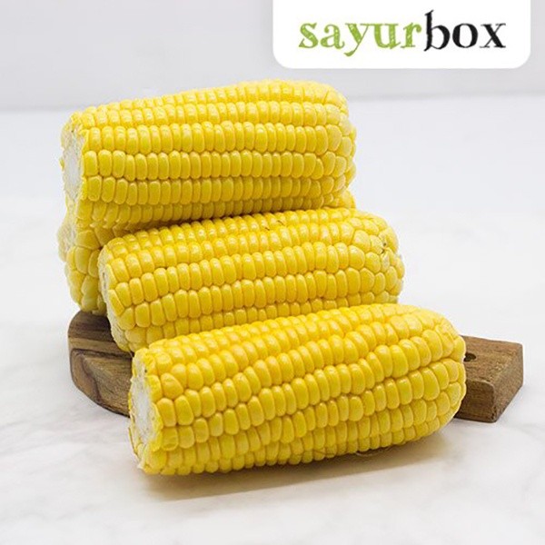 

Jagung Manis Kupas Konvensional 1 kg Sayurbox