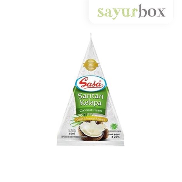 

Sasa Santan Cair 65 ml Sayurbox