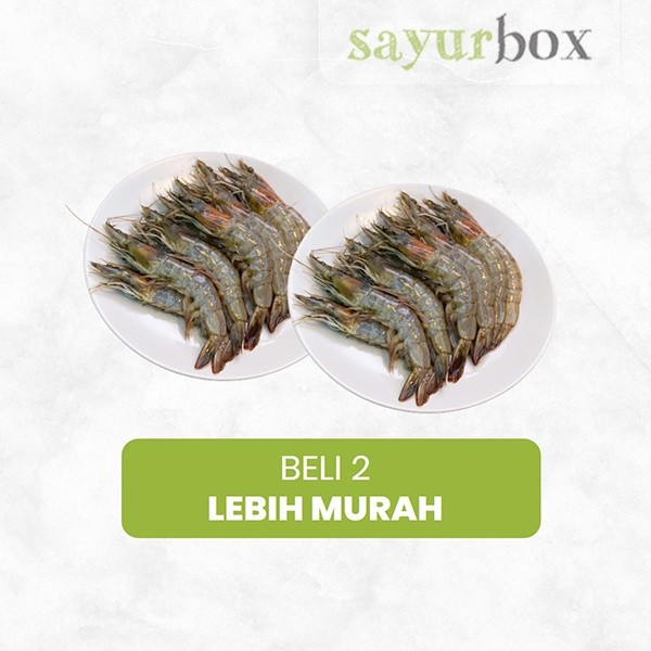 

Bundling - 2 x Udang Vannamei Size 40 500 gram Sayurbox