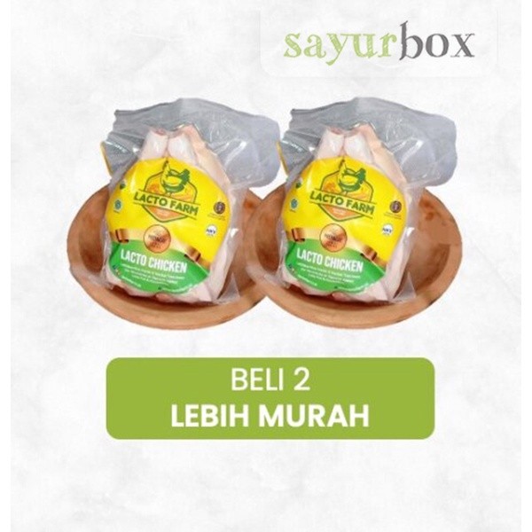 

Bundling - 2 x Hona Farm Paha Utuh Ayam Organik 650 gram Sayurbox