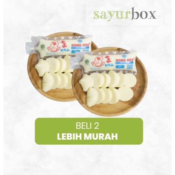

Bundling - 2 x Kong Kee Tofu Telur 140 gram Sayurbox