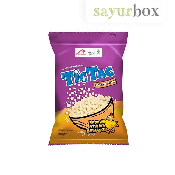 

Dua Kelinci Tic Tac Garlic Chicken 80 - 90 gram Sayurbox