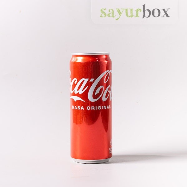 

Coca-Cola Minuman Soda Original Kaleng 250 ml Sayurbox