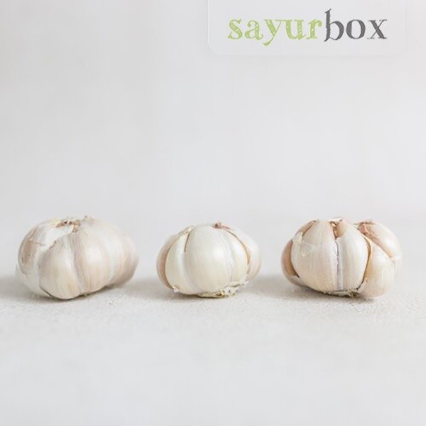

Bawang Putih Konvensional 100 gram Sayurbox
