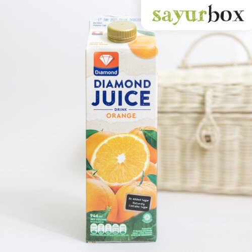 

Diamond Juice Orange Unsweet 946 ml Sayurbox