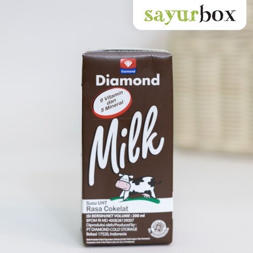 

Diamond Susu UHT Cokelat 200 ml Sayurbox