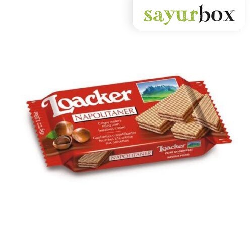 

Loacker Wafer Napolitaner 45 gram Sayurbox