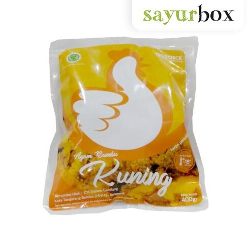 

Frozchick Ayam Bumbu Kuning 400 gram Sayurbox