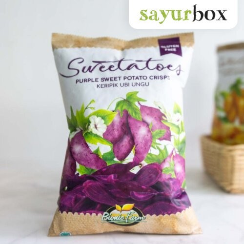 

Bionic Farm Keripik Ubi Ungu 50 gram Sayurbox