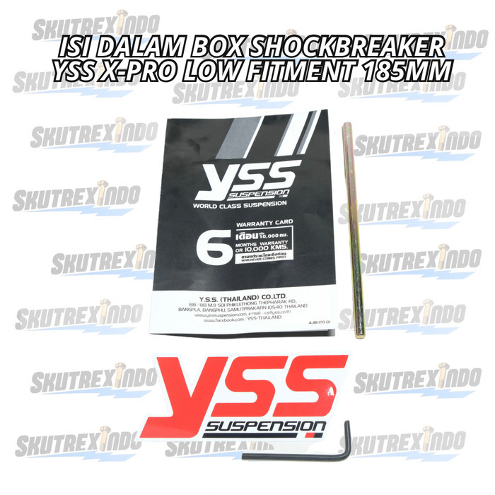 Shock Absorber Yss 185Mm Front Vespa Sprint Prima Lx S