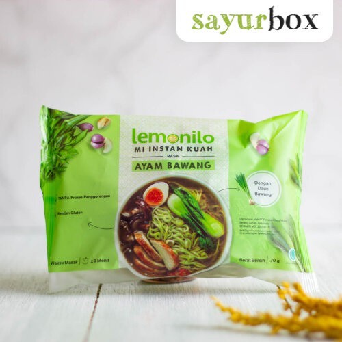 

Lemonilo Mie Instan Kuah Ayam Bawang 70 gram Sayurbox