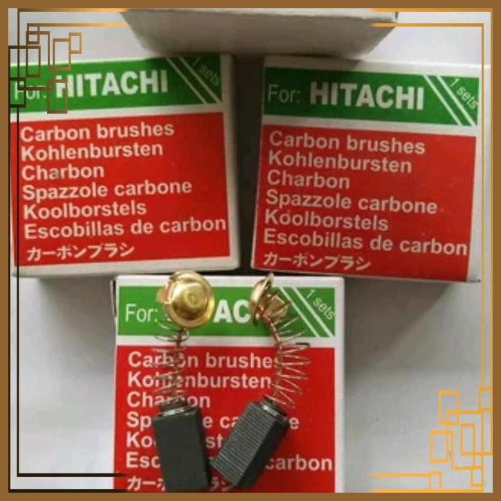 [SMT] CARBON BRUSH GERINDA HITACHI HIKOKI ARANG GERINDA TANGAN 4" HIKOKI KW